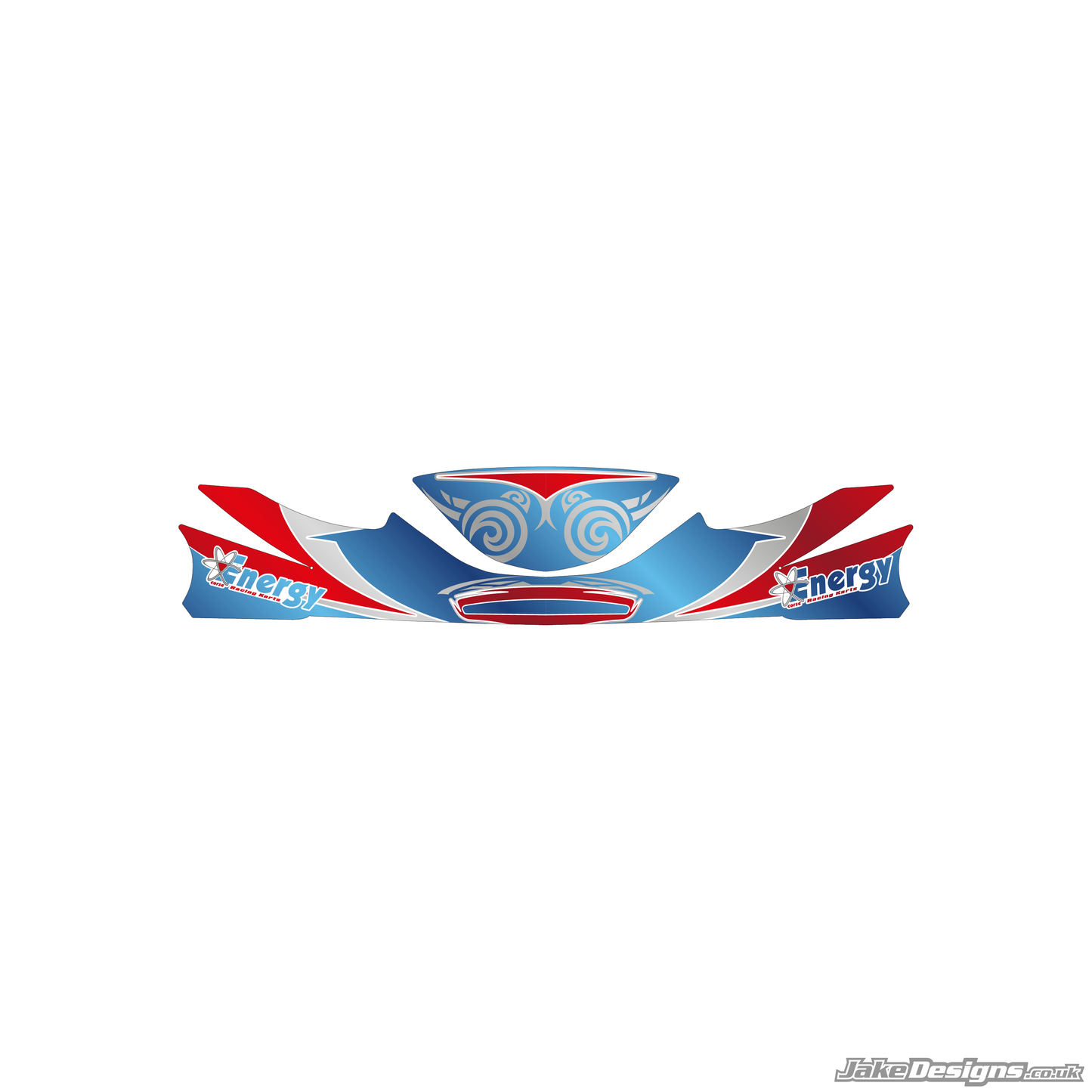 Energy Corse Replica Nosecone Sticker