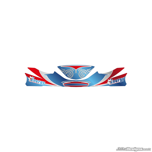 Energy Corse Replica Nosecone Sticker