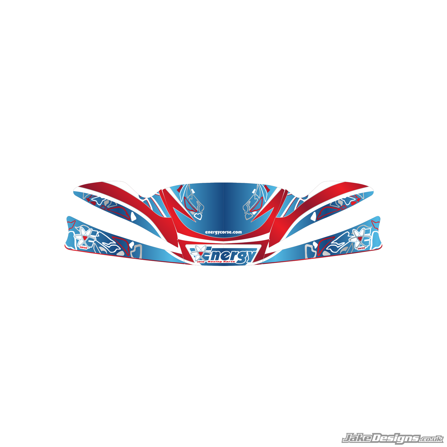 Energy Corse Replica Nosecone Sticker (2020)