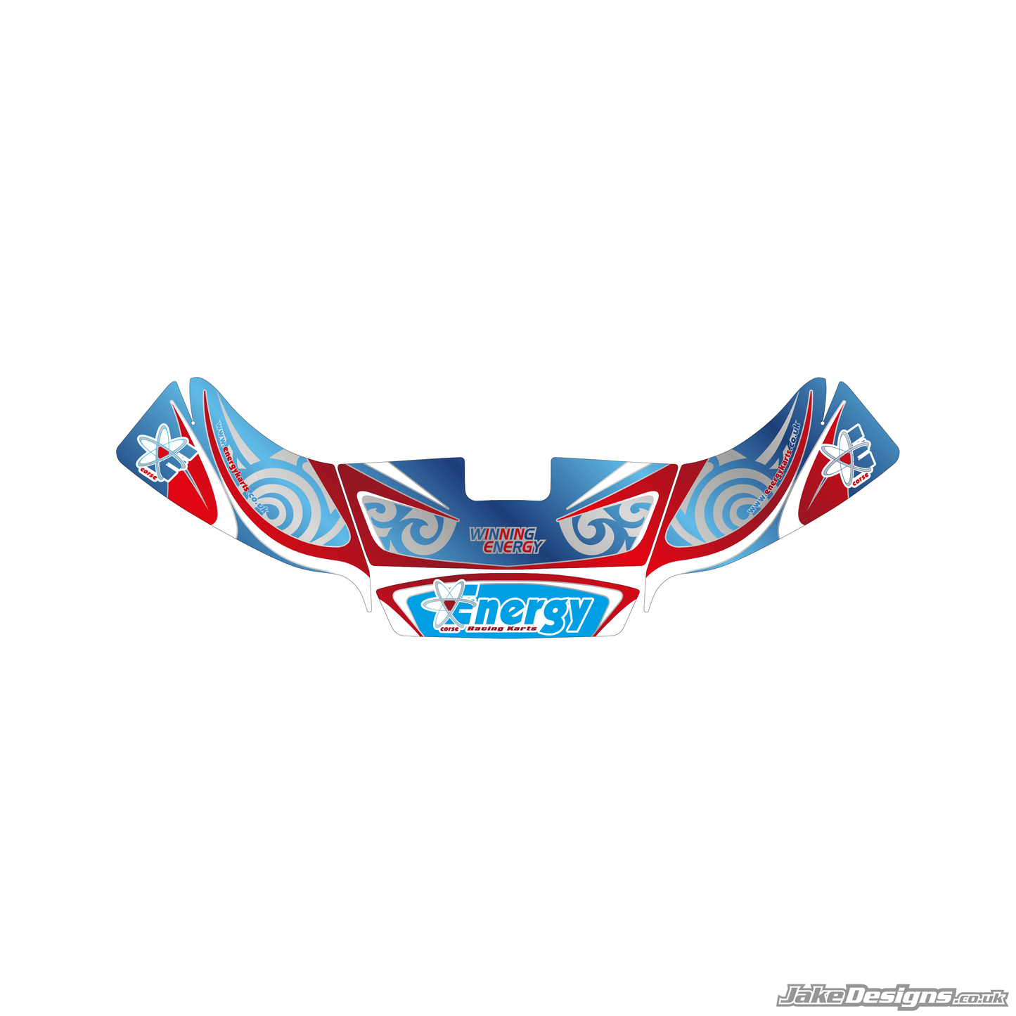 Energy Corse Replica Nosecone Sticker