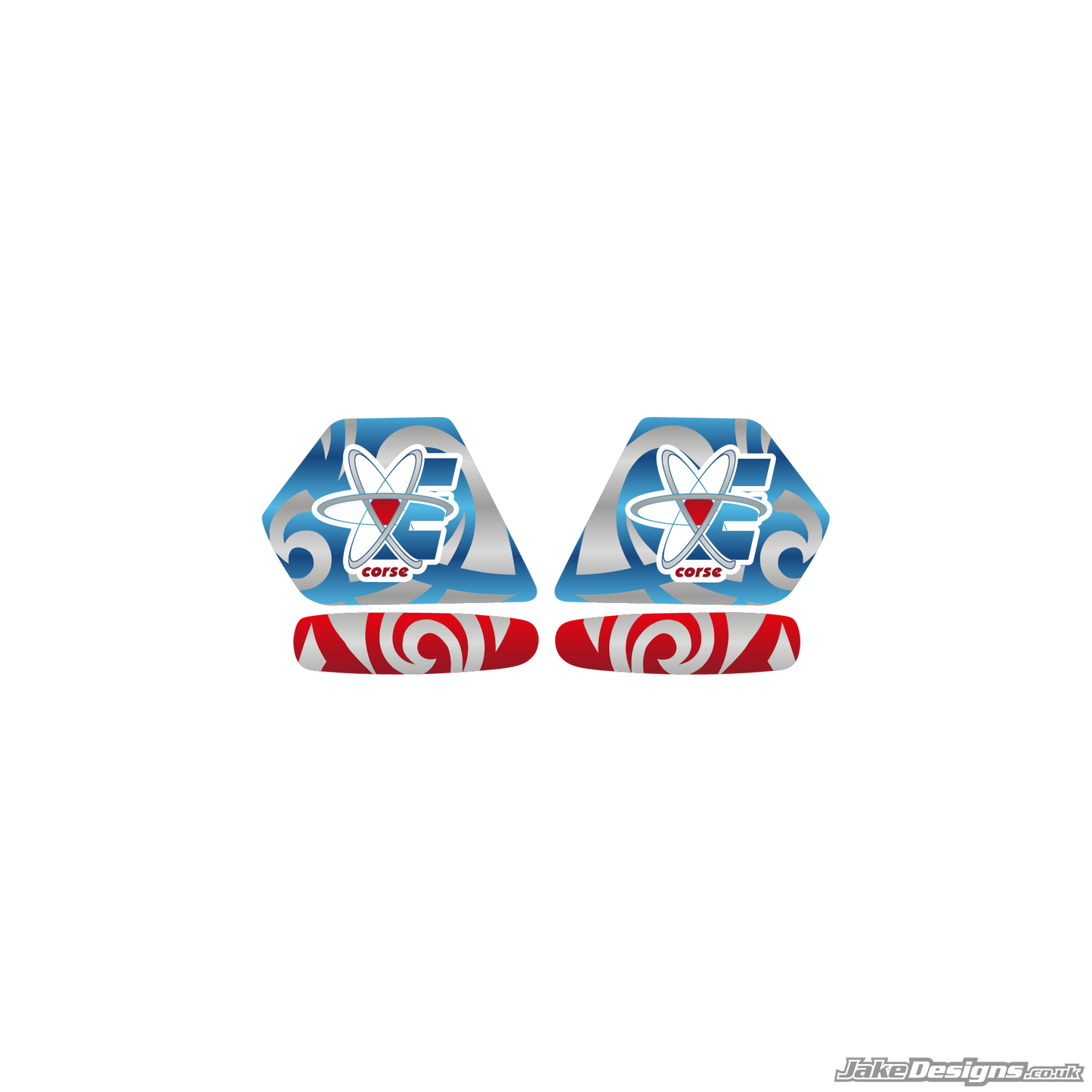 Energy Corse Replica Tank Sticker Kit