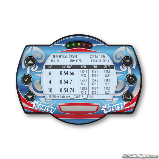 Energy Corse Style Unipro Gel Sticker (2013)