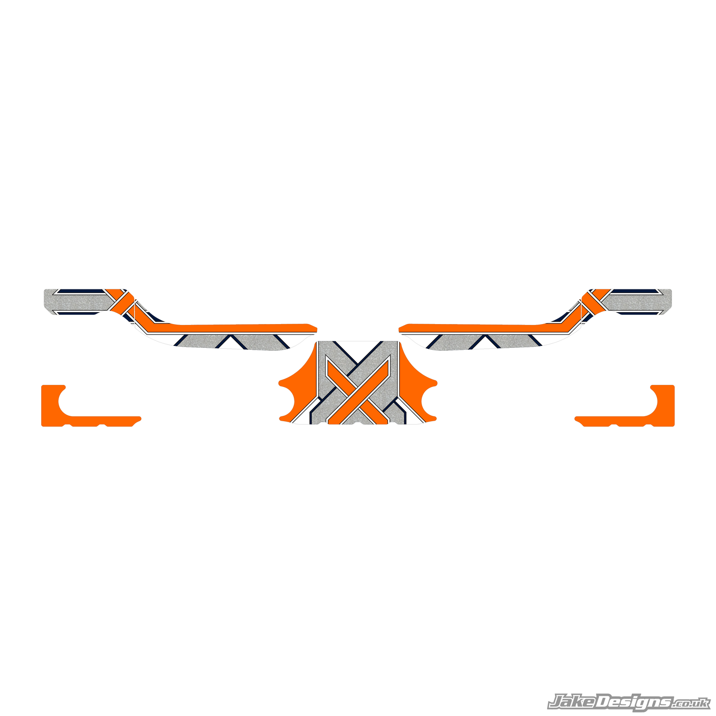 Exprit Replica Rear Bumper Sticker Kit (2017)