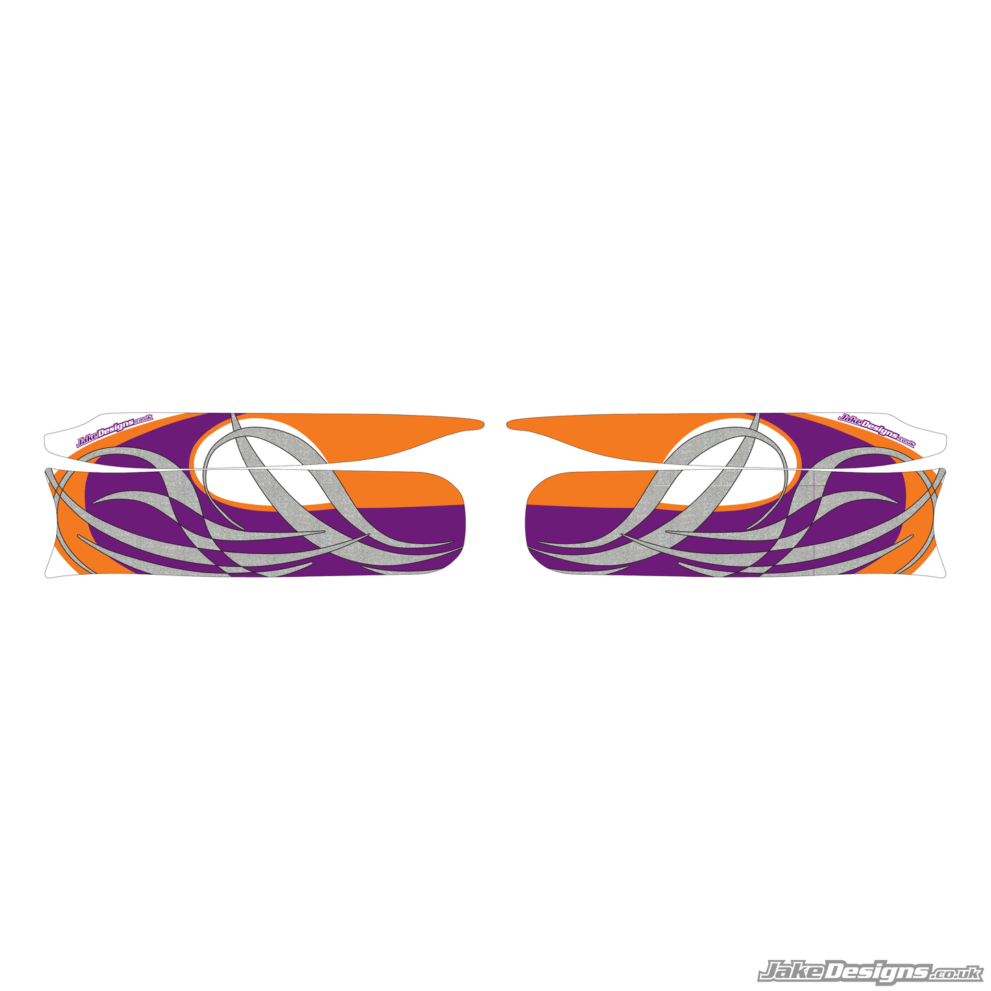 Exprit Replica Set Of Sidepods Sticker