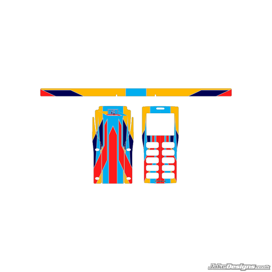 FA Alonso Style Unipro Stopwatch Stickers (2016)