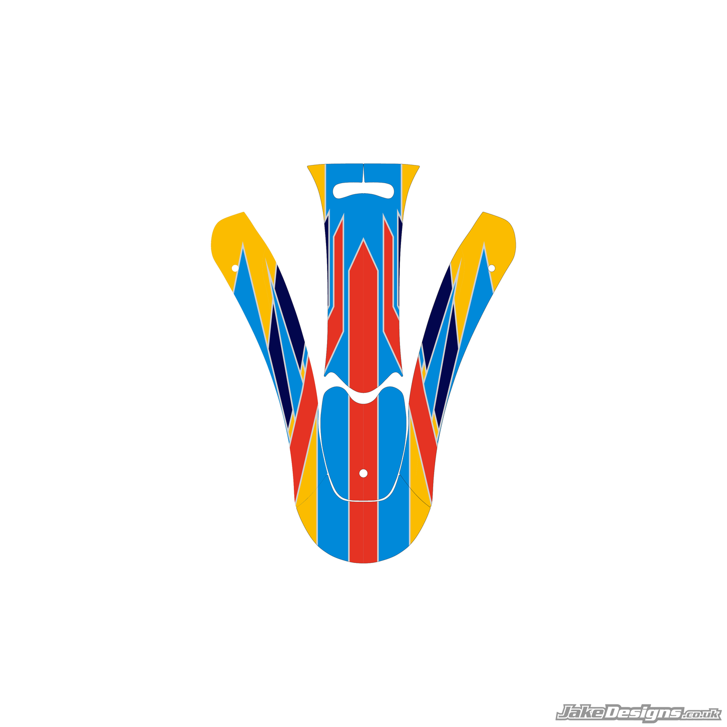 FA Alonso Replica Nassau Sticker (2016)