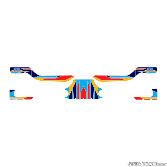 FA Alonso Replica Rear Bumper Sticker Kit (2016)