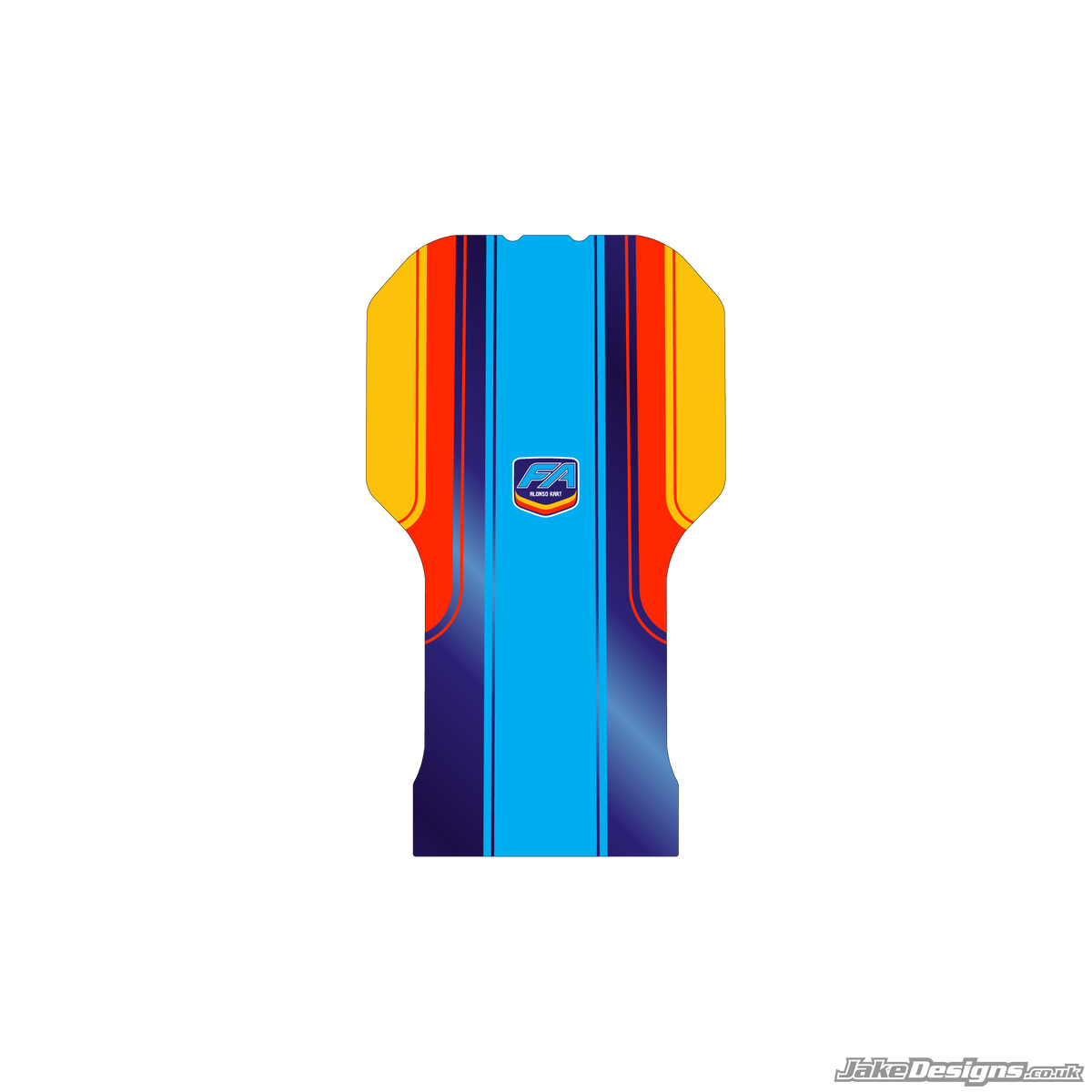 FA Alonso Replica Floor Tray Sticker Kit (2021)