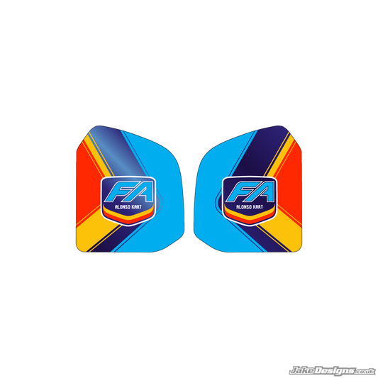 FA Alonso Replica Tank Sticker Kit (2021)