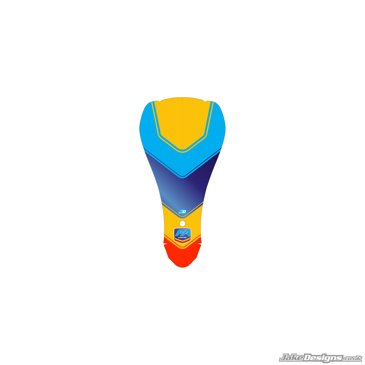 FA Alonso Replica Nassau Sticker (2021)