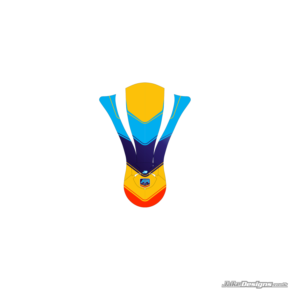 FA Alonso Replica Nassau Sticker (2021)