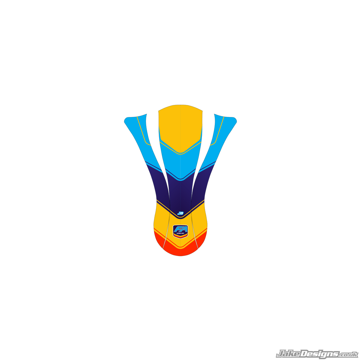 FA Alonso Replica Nassau Sticker (2021)