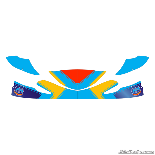 FA Alonso Replica Nosecone Sticker (2021)