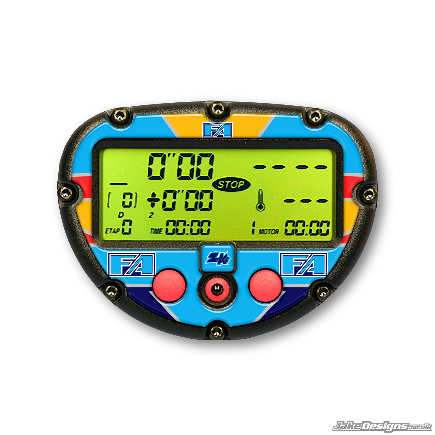 FA Alonso Style Alfano Gel Sticker