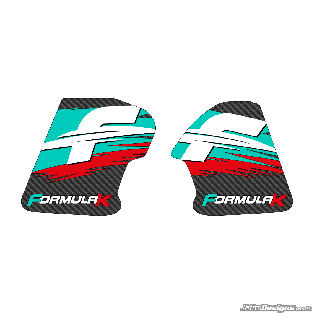 FK (Formula K) Replica Tank Sticker Kit (2025)