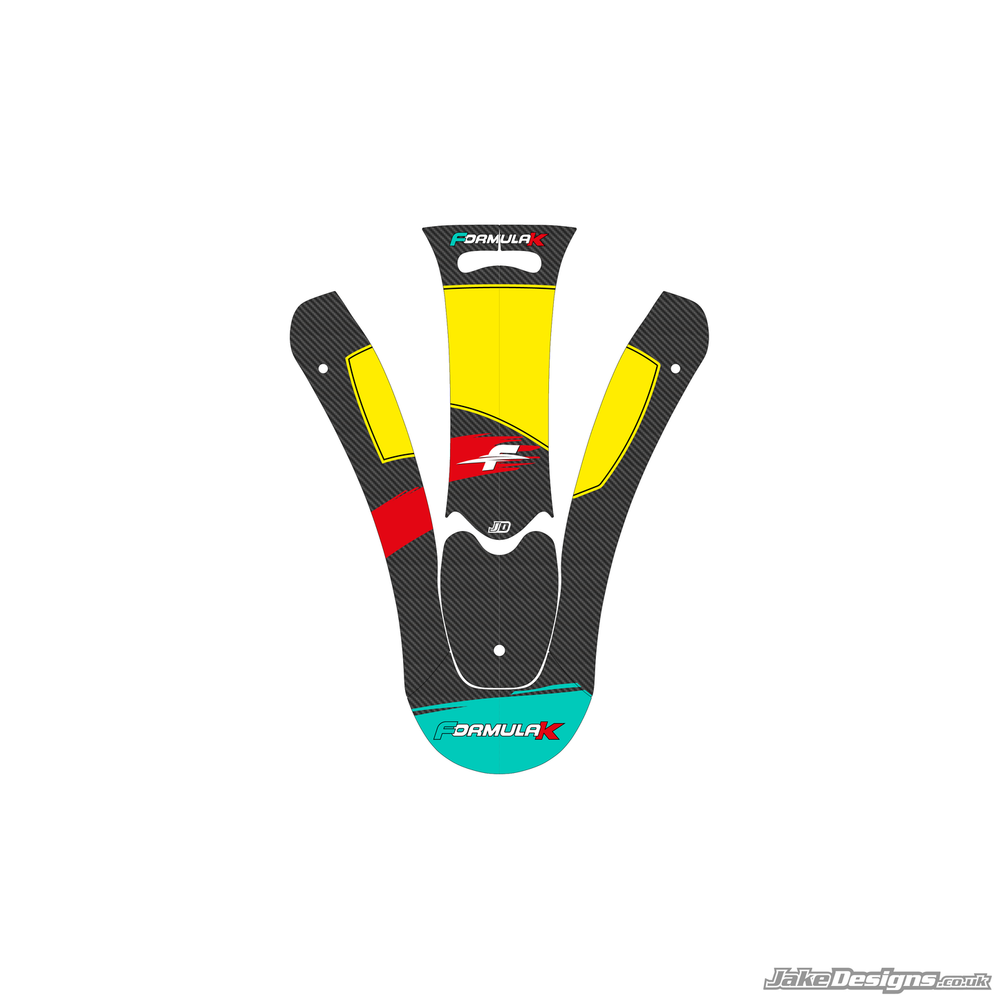 FK (Formula K) Racing Replica Nassau Sticker (2025)