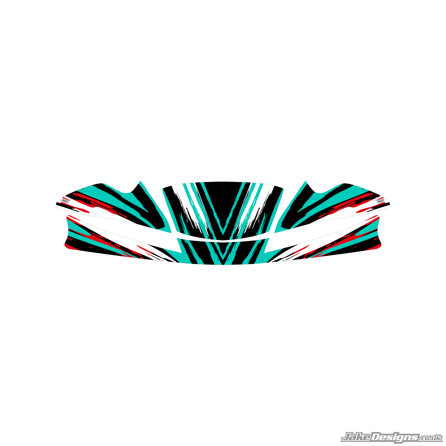 FK (Formula K) Racing Replica Nosecone Sticker (2022)