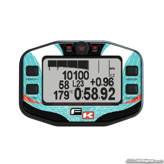 FK Racing Style Mychron 4 Gel Sticker (2015)