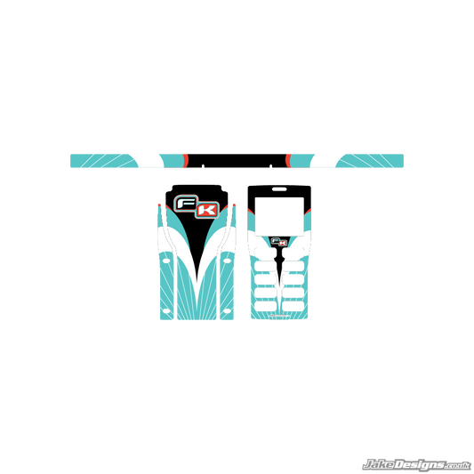 Formula K Style Unipro Stopwatch Stickers