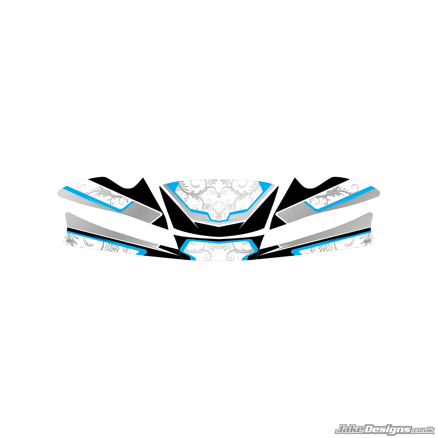 Floral Style Custom Nosecone Sticker
