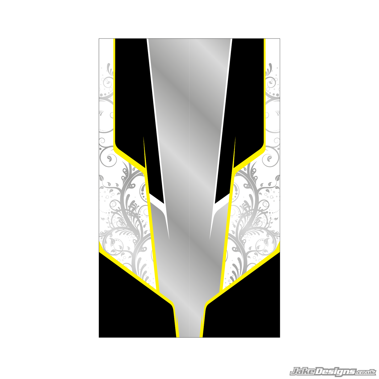 Floral Style Custom Trolley Sticker Kit