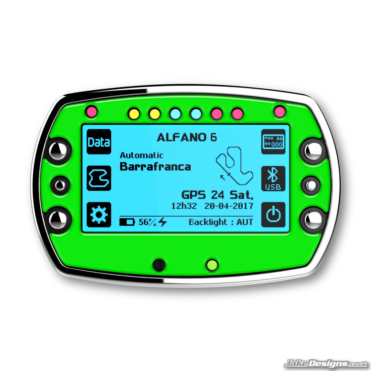 Fluorescent Style Alfano 6 Gel Sticker