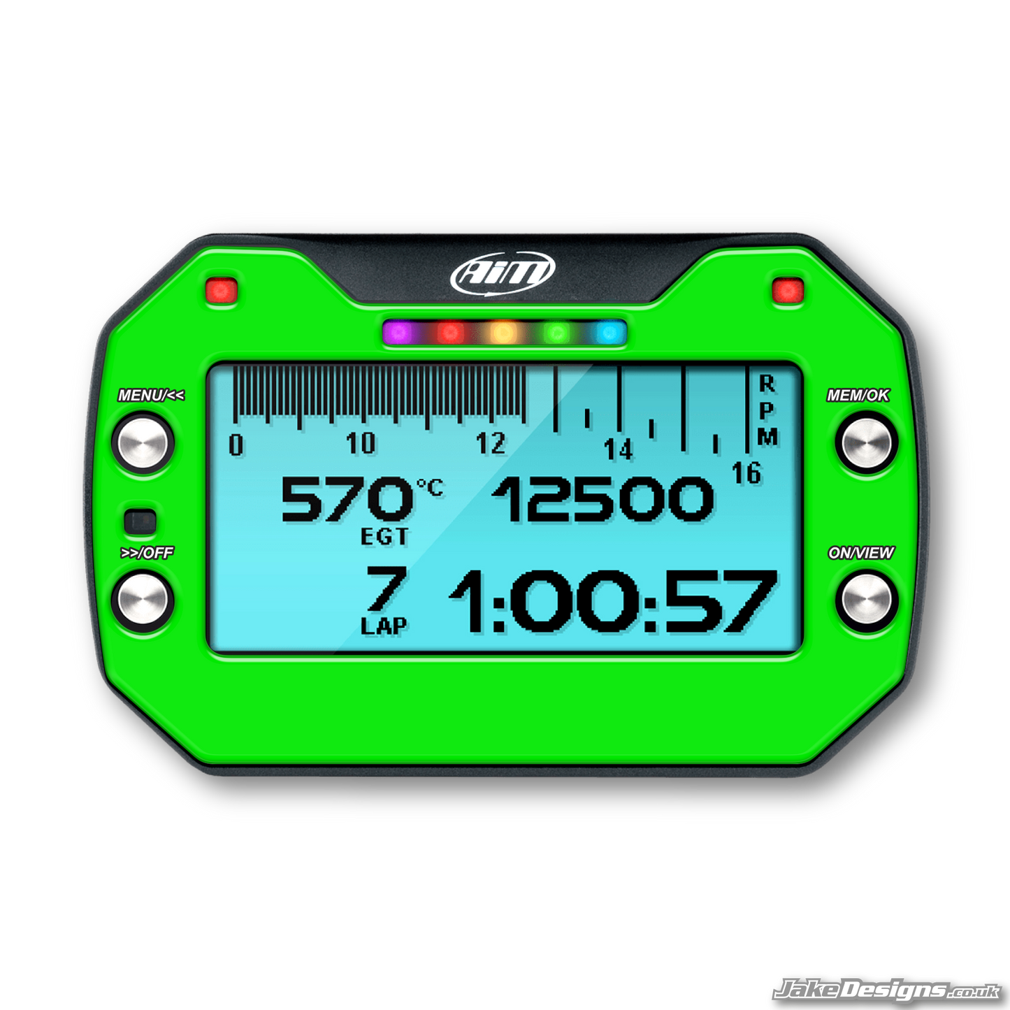 Fluorescent Style Mychron 5 Gel Sticker