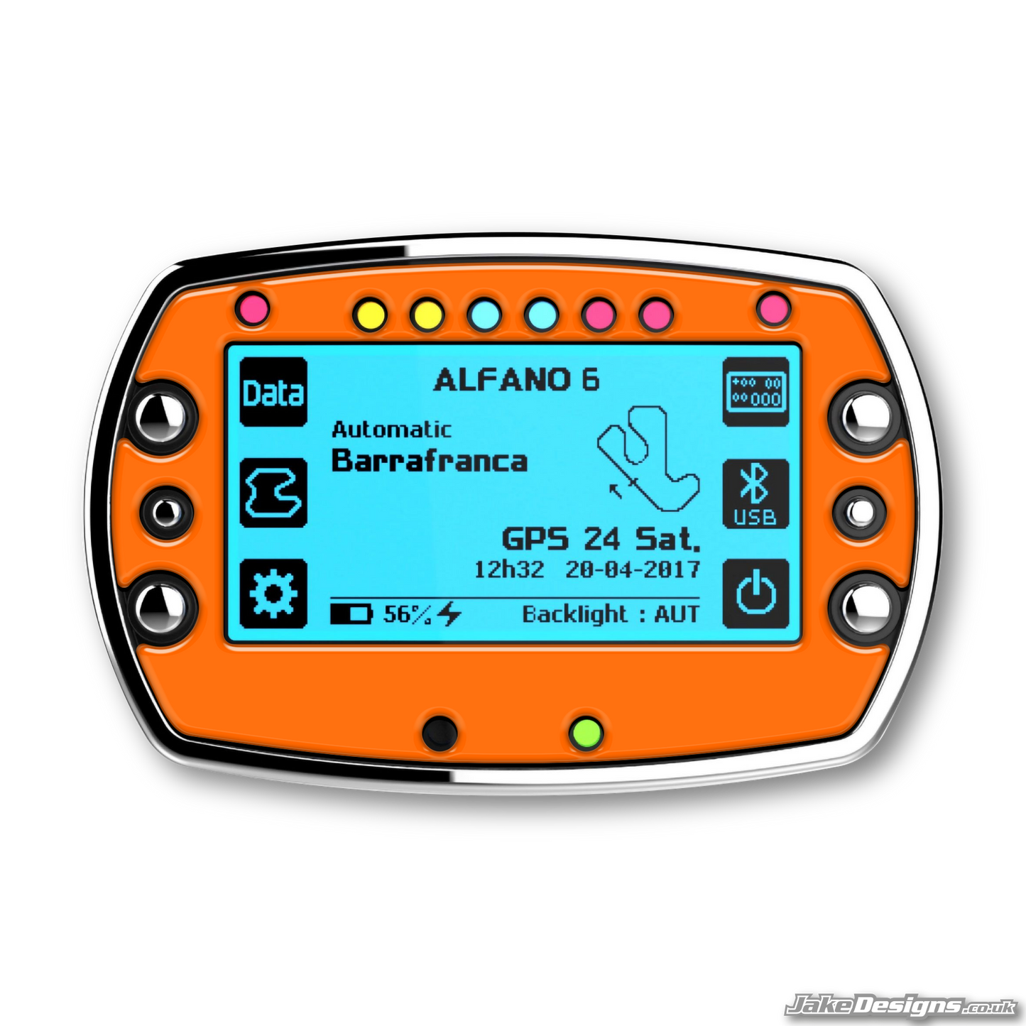 Fluorescent Style Alfano 6 Gel Sticker