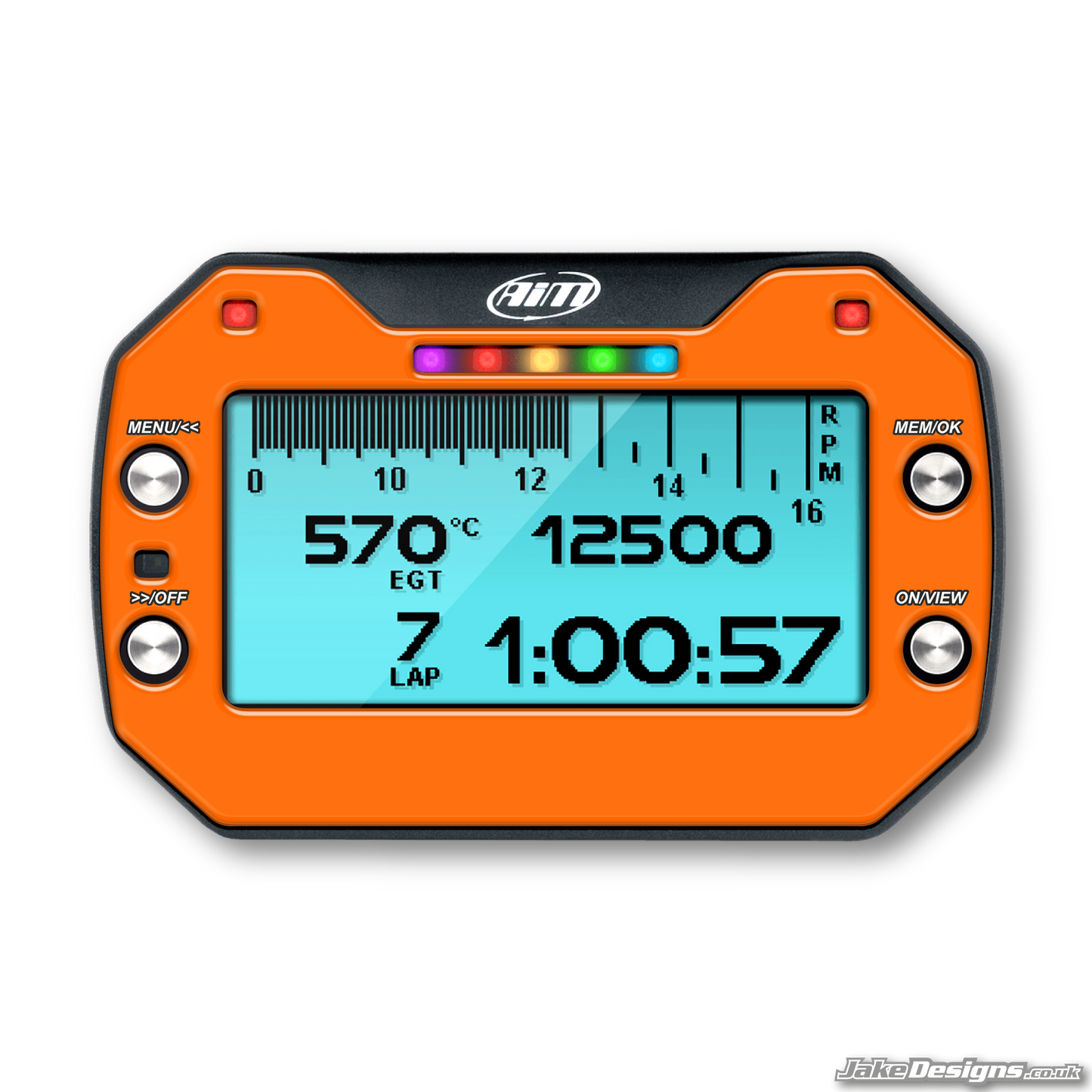 Fluorescent Style Mychron 5 Gel Sticker