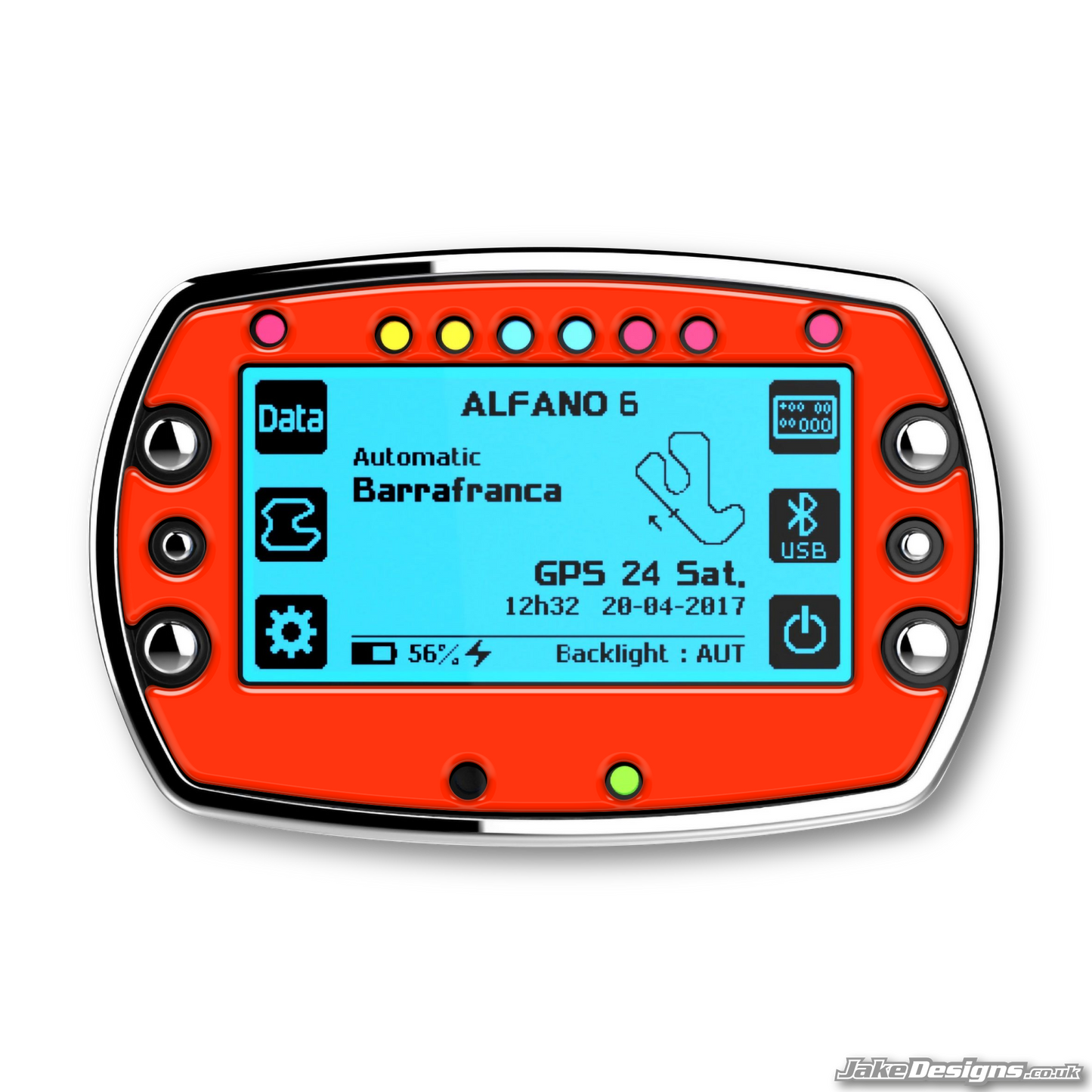 Fluorescent Style Alfano 6 Gel Sticker