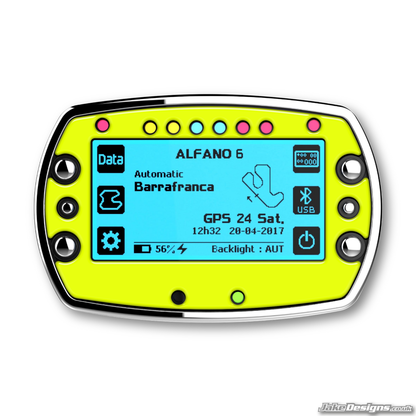 Fluorescent Style Alfano 6 Gel Sticker