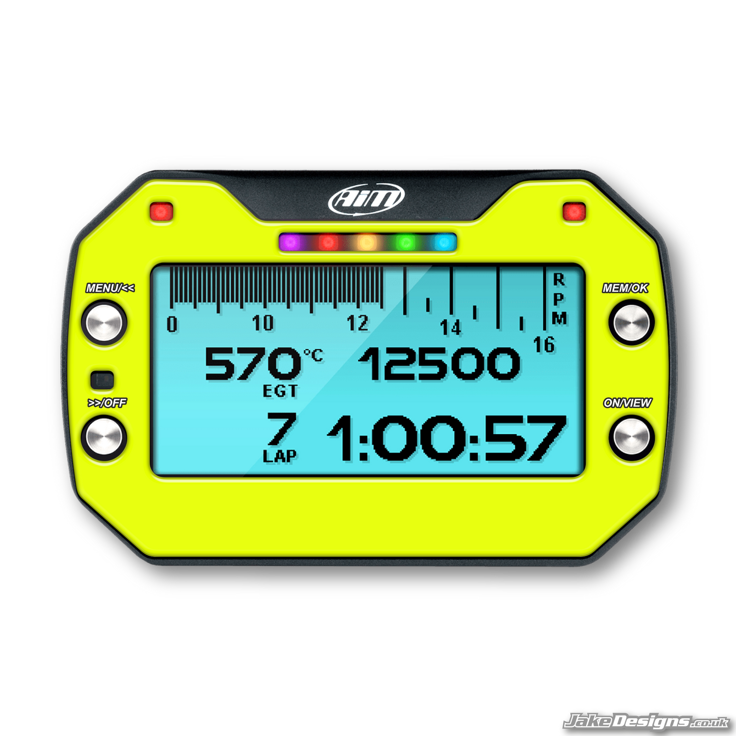 Fluorescent Style Mychron 5 Gel Sticker