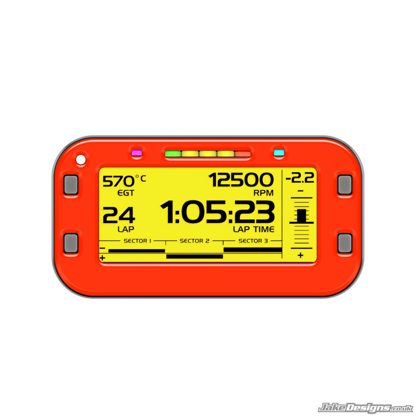 Fluorescent Style Mychron 6 Gel Sticker