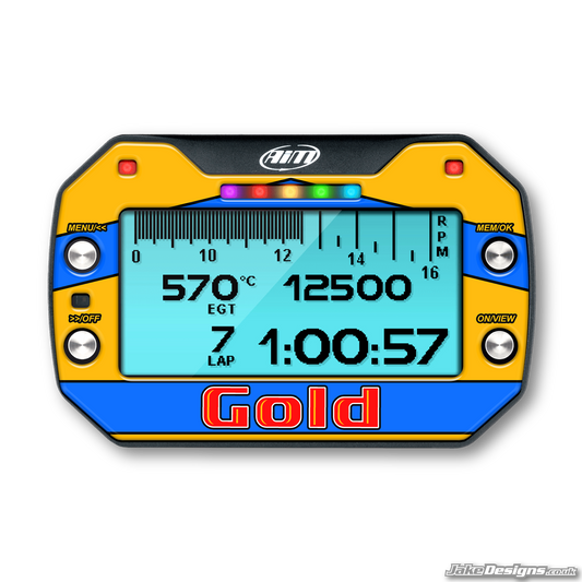 GOLD Style Mychron 5 Gel Sticker