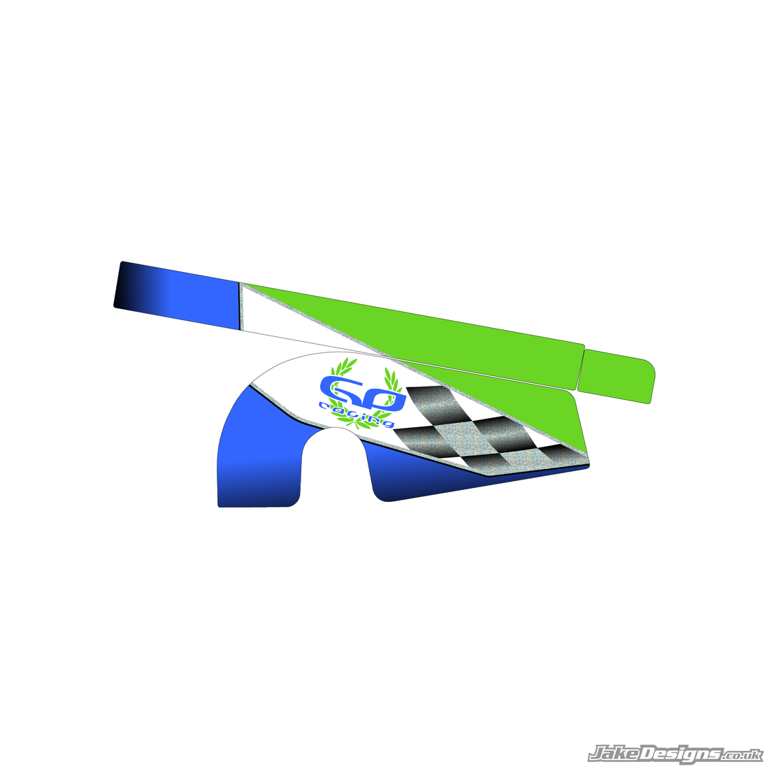 G.P Replica Chain Guard Sticker Kit (Tillett) – JakeDesigns Graphics