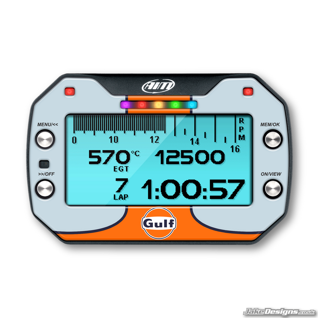GULF Style Mychron 5 Gel Sticker