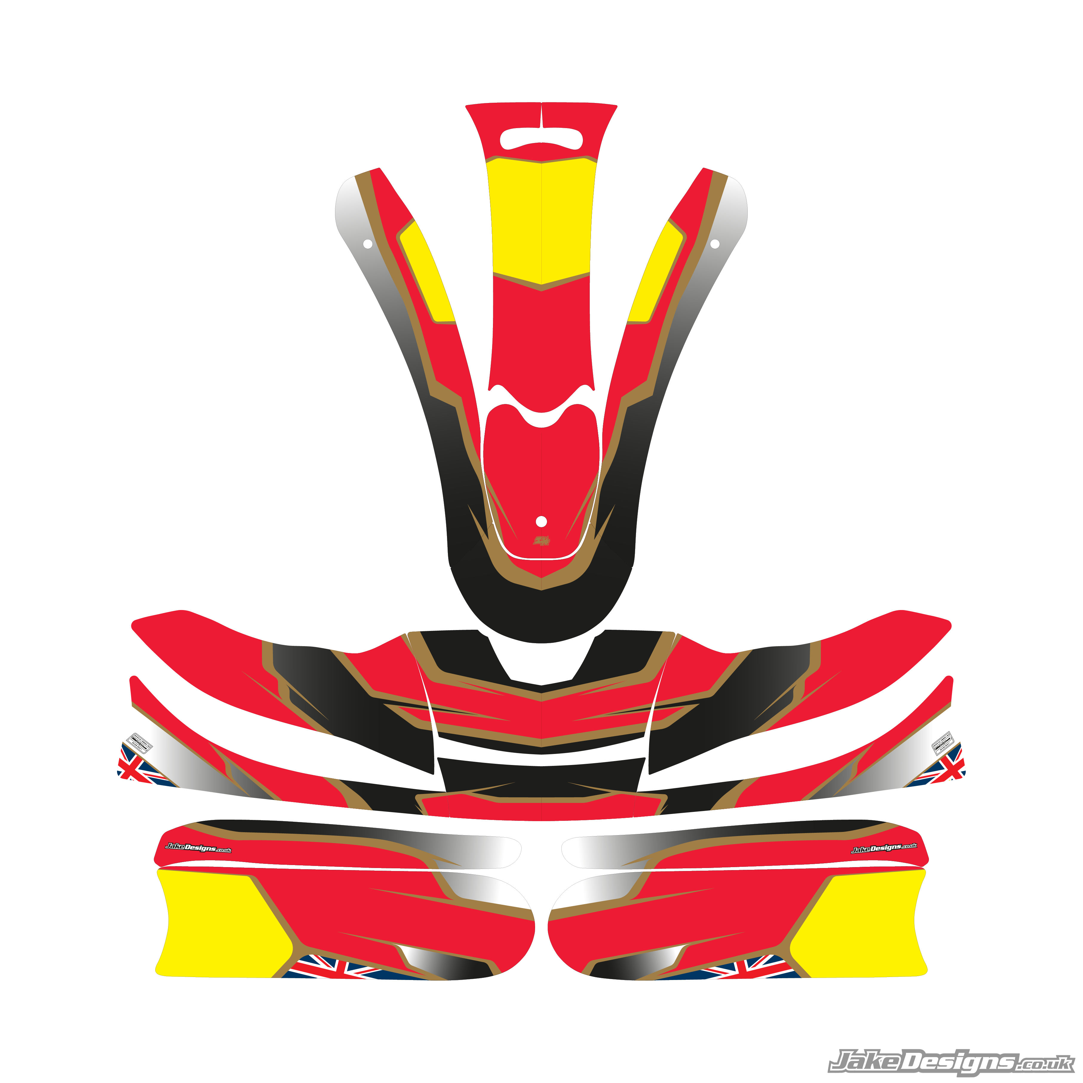 Gillard Replica Sticker Kit – JakeDesigns Graphics
