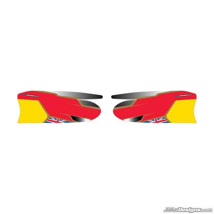 Gillard Replica Set Of Sidepods Sticker