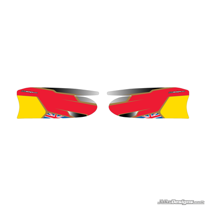 Gillard Replica Set Of Sidepods Sticker