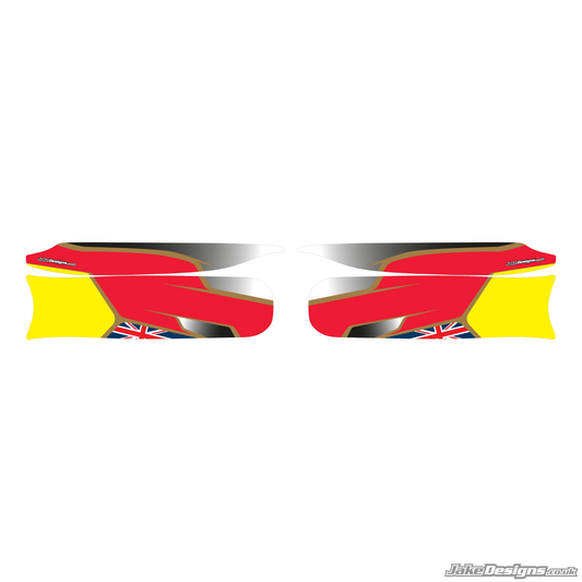 Gillard Replica Set Of Sidepods Sticker