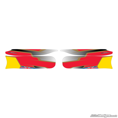 Gillard Replica Set Of Sidepods Sticker