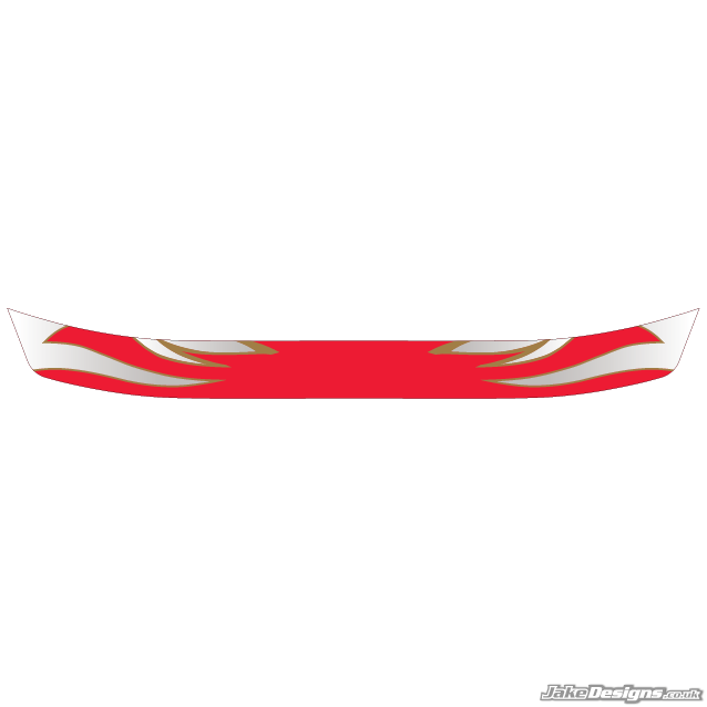 Gillard Style Visor Stickers (2012)