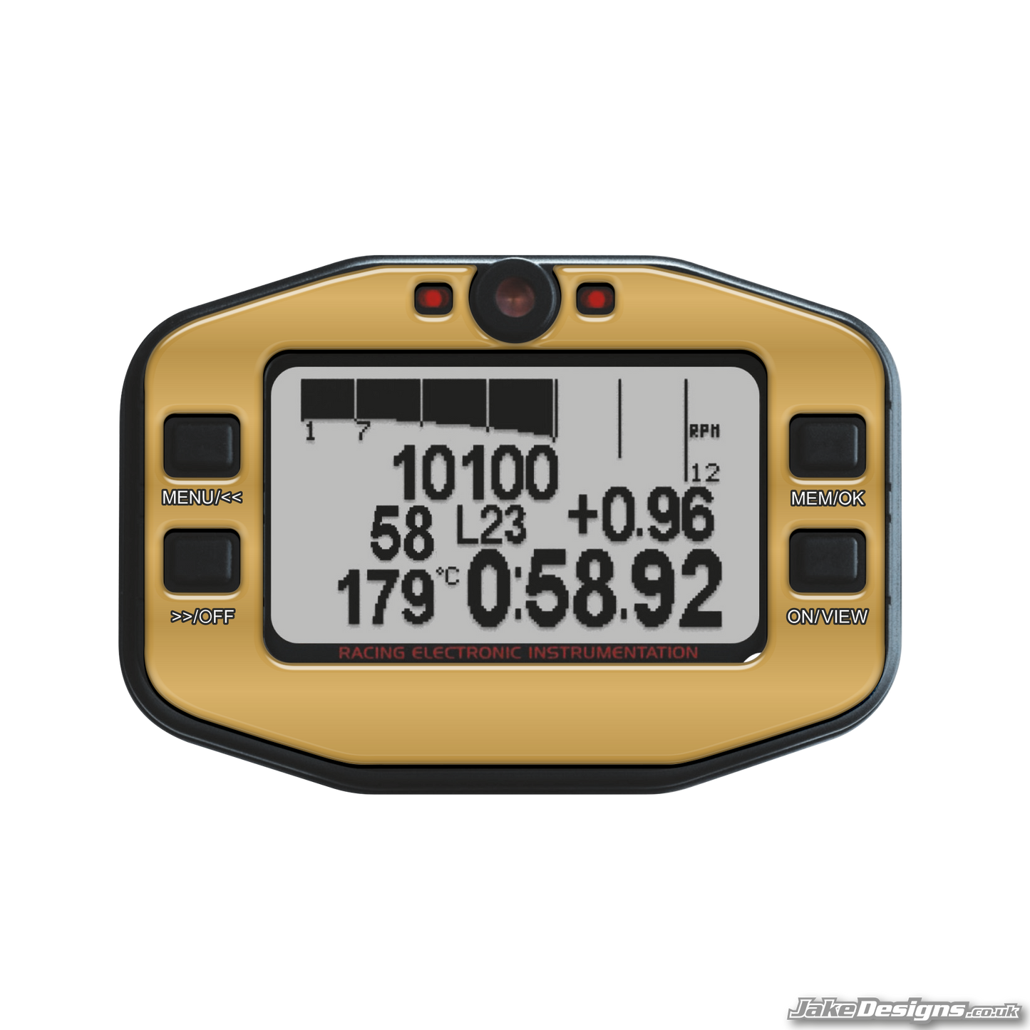 Chrome Style Mychron 4 Gel Sticker