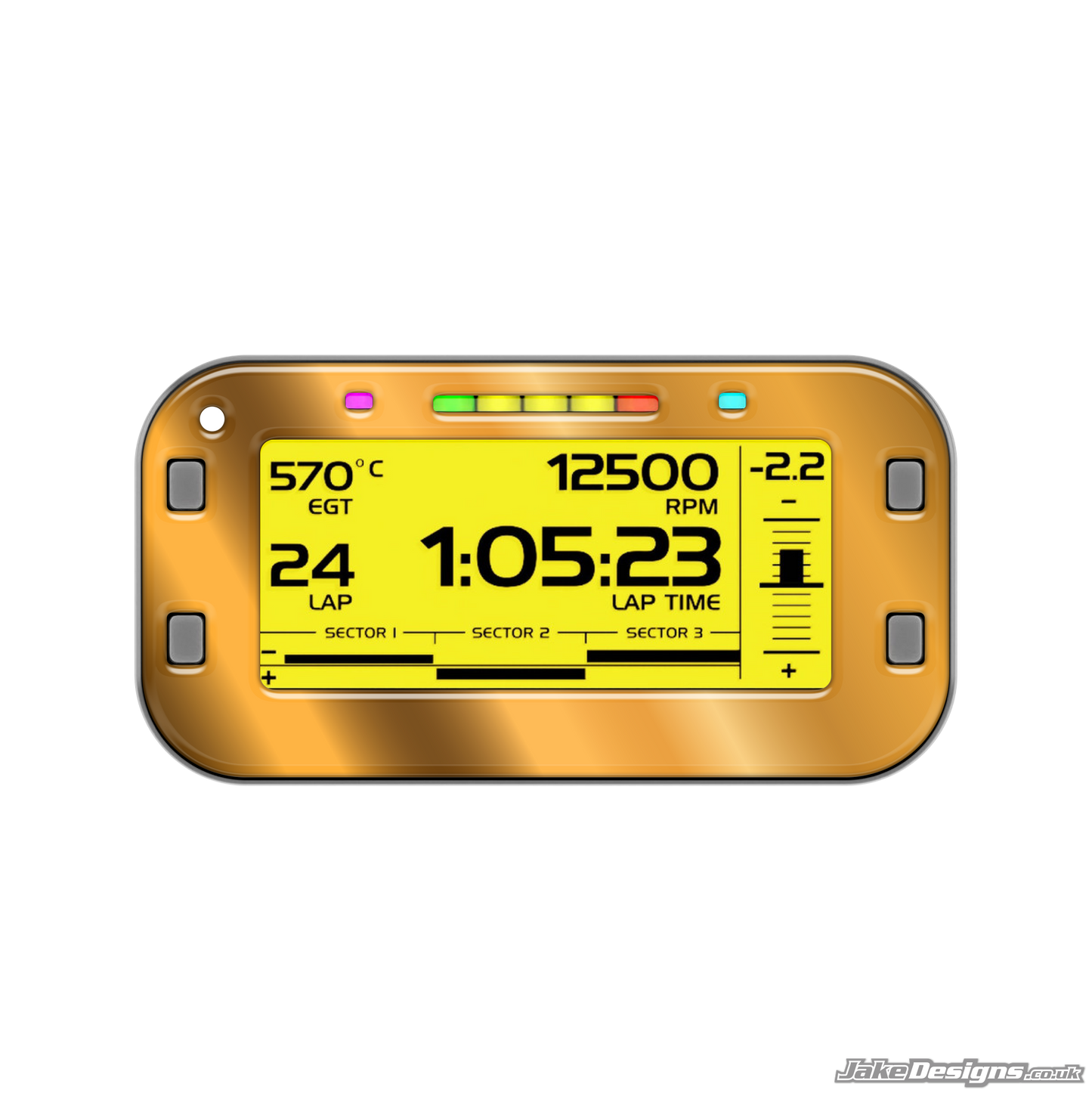 Chrome Style Mychron 6 Gel Sticker