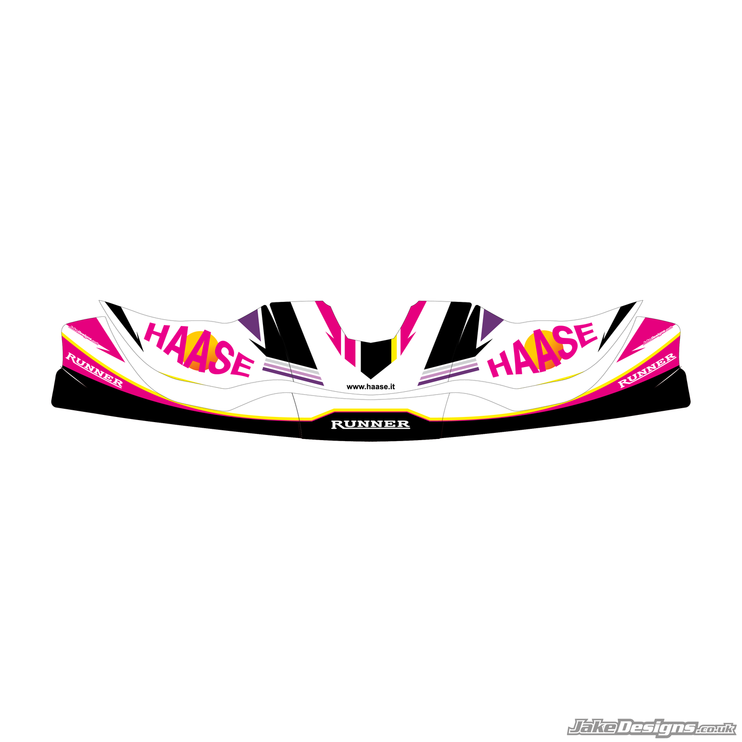 HAASE Replica Nosecone Sticker