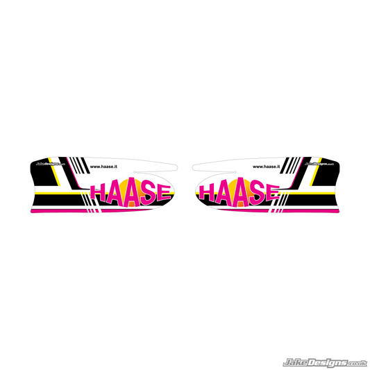 HAASE Replica Set Of Sidepods Sticker