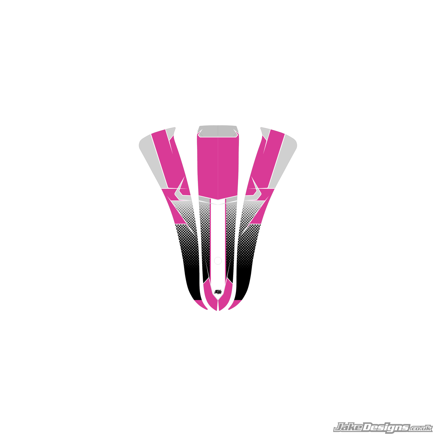 Halftone Style Custom Nassau Sticker