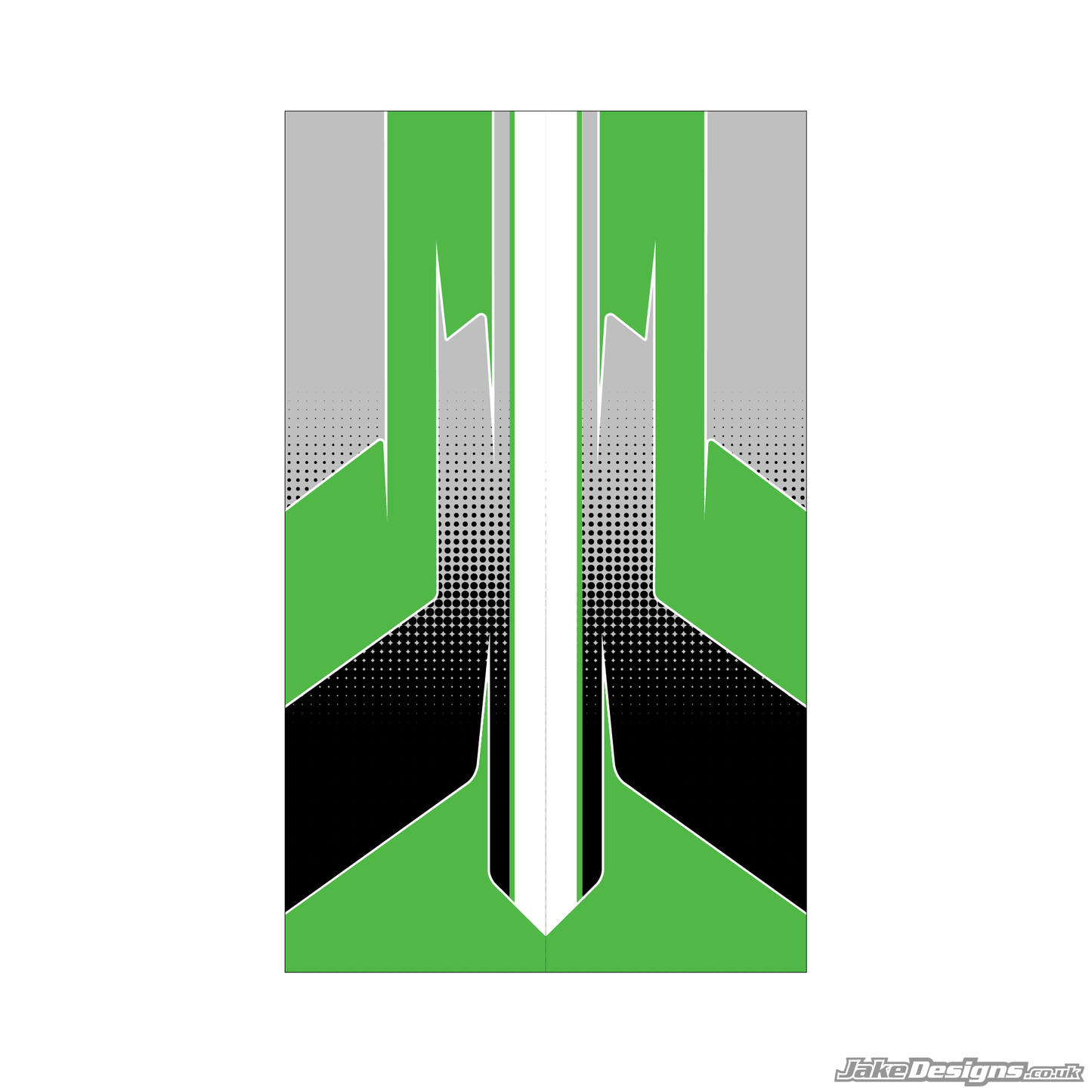 Halftone Style Custom Trolley Sticker Kit