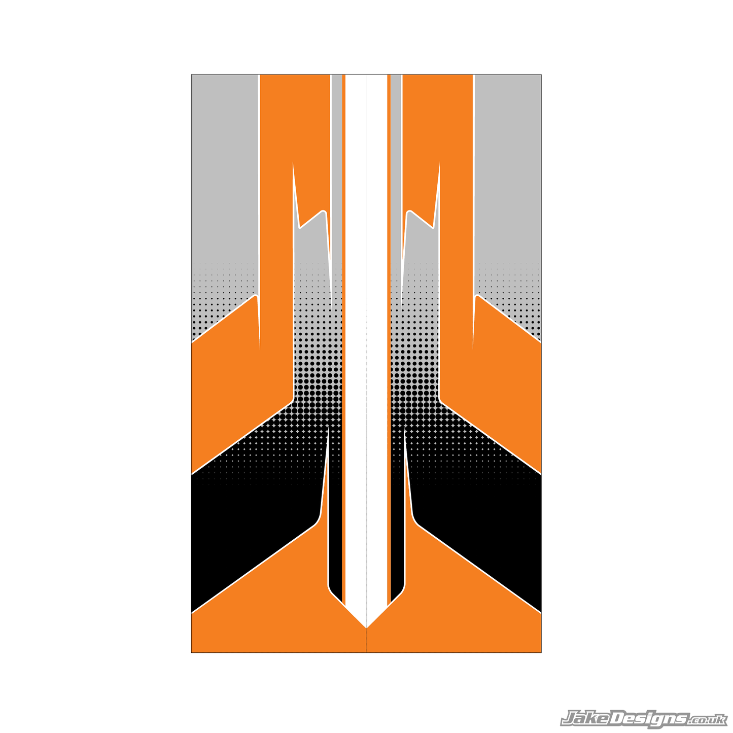 Halftone Style Custom Trolley Sticker Kit