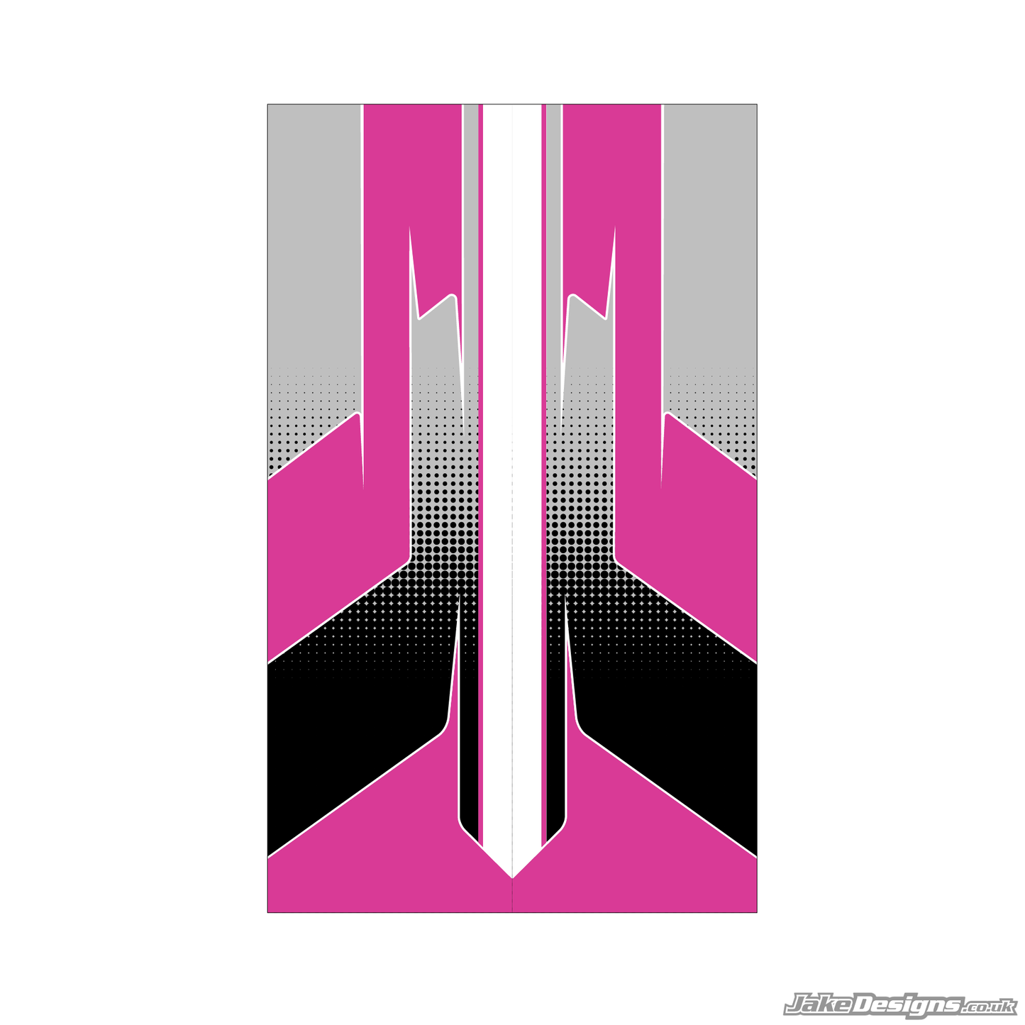 Halftone Style Custom Trolley Sticker Kit